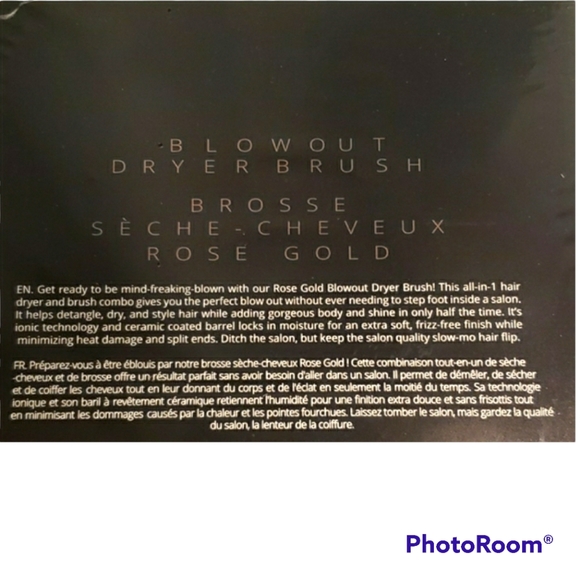 FoxyBae Rose Gold Blowout Dryer Brush Pro - Picture 9 of 11